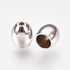 Non-Tarnish 201 Stainless Steel Cord Ends X-STAS-L205-16P-2