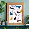 Plastic Reusable Drawing Painting Stencils Templates DIY-WH0172-294-5