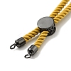 Half Finished Twisted Milan Rope Slider Bracelets FIND-G032-01B-05-3