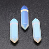 Faceted Opalite Double Terminated Points G-K001-35mm-01-1