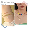 40Pcs 2 Colors Brass Charms KK-BBC0003-10-6