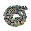 Natural Azurite Beads Strands G-G053-B20-01-3