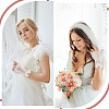 Bowknot Nylon Lace Sleeves DIY-WH0888-538A-5