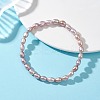 Natural Cultured Freshwater Pearl Beads Stretch Bracelets for Women BJEW-JB13210-02-1