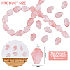 2 Strands Cherry Quartz Glass Beads Strands G-FH0002-40-2