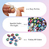 100Pcs 10 Colors Sew on Rhinestone DIY-CW0001-38-6