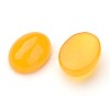 Grade A Natural Yellow Agate Oval Cabochons G-L394-08-16x12mm-2