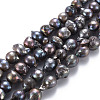 Natural Baroque Pearl Keshi Pearl Beads Strands PEAR-S021-198C-01-1