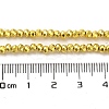 Electroplate Glass Beads Strands EGLA-D030-15A-02-4