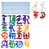 Gothic Style Letter A~Z DIY Silicone Pendant Molds LS-SIMO-H012-04-1