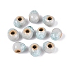 Handmade Crackle Porcelain Beads PORC-Q008-06B-08-1