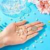 48Pcs 12 Styles Acrylic & Natural Pearl Flower Pendants PALLOY-CW00007-6