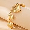 Alloy Charm Bracelets BJEW-S180-01G-1