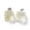 Natural Lemon Quartz Pendants G-C002-02F-3