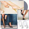 4 Pairs 2 Style Transparent TPU Shoelace & Silicone Stickers DIY-NB0006-70-6