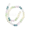 Electroplate Glass Beads Strands EGLA-D300-06-8mm-27-3