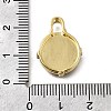 Brass Micro Pave Cubic Zirconia Pendants KK-S523-16G-B-3