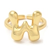 Brass Open Cuff Rings RJEW-U008-06W-G-2