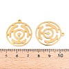 304 Stainless Steel Pendants STAS-N108-40G-3