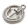 304 Stainless Steel Pendants STAS-M070-16P-2