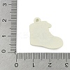 Christmas Theme Spray Painted Alloy Enamel Pendants ENAM-Z020-01B-3