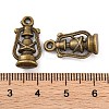 Tibetan Style Alloy Lantern/Oil Lamp Pendants X-TIBEP-Q041-092AB-NR-2