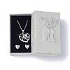 Paper Jewelry Organizer Box CON-Z005-05A-4