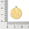 304 Stainless Steel Pendants STAS-L022-441G-01-3