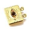 Natural Tiger Eye Pendants STAS-K263-81G-02-2