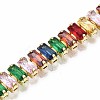 Cubic Zirconia Classic Tennis Bracelet X-ZIRC-S067-073I-NF-2