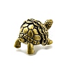 Brass Tortoise Figurine Statue for Living Room Table Home Decoration DJEW-Q008-02B-AB-2