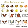 80Pcs DIY Cowboy Theme Findings Beads Kits DIY-CJ0002-48-9