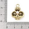 Rack Plating Alloy Enamel Pendants PALLOY-P309-05G-01-3