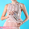 45Pcs 6 Styles Sew on Glass Rhinestone FIND-GA0004-48-6