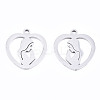 Non-Tarnish 201 Stainless Steel Pendants STAS-T044-193P-1