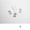 Alloy Rhinestone Cabochons MRMJ-T056-93P-E-1