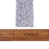 Glitter Resin Hotfix Rhinestone(Hot Melt Adhesive On The Back) OCOR-TA0002-02-40mm-8