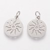 Non-Tarnish 304 Stainless Steel Pendants LS-STAS-Q201-T449S-2
