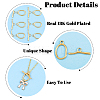 10Pcs Ion Plating(IP) 304 Stainless Steel Toggle Clasps STAS-SC0010-68B-3