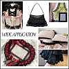 Polyester Pleated Elastic Lace Trim DIY-WH0656-82B-6