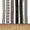 18 Yards 6 Styles Polyester Ribbon SRIB-C001-E07-4