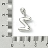 Rack Plating Brass with ABS Plastic Pearl European Dangle Charms KK-G501-02Z-P-3