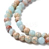 Synthetic Imperial Jasper Dyed Beads Strands X-G-D077-A01-01I-4