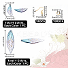 16Pcs Resin Earrings Accessories RESI-PH0001-47-4