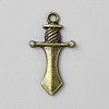 Biblical Theme Tibetan Style Alloy Pendants FIND-WH20008-27D-AB-1