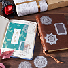 6 Bags 2 Styles PET Waterproof Lace Decorative Stickers STIC-SC0001-02B-4
