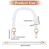 Acrylic Bag Extension Chains FIND-WH0148-268A-2