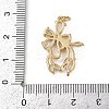 Brass Micro Pave Cubic Zirconia Pendants KK-Z120-06G-03-3