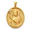Religion Golden Tone 304 Stainless Steel Pendants LS-STAS-K289-01G-06-1