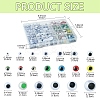 20 Styles Wiggle Googly Eyes Cabochons DIY Scrapbooking Crafts Toy Accessories KY-YW0001-69-2